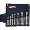 Trousse de clés à tubes doubles 12 pans - 10 pcs KSTOOLS 518.0405 | 518.0405