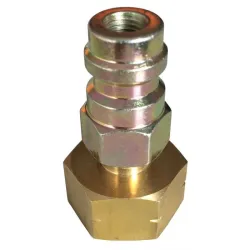 Raccord 1/4" pour bouteille de gaz climatisation+ joint + HP - Gaz R134 KSTOOLS 550.1418 | 550.1418