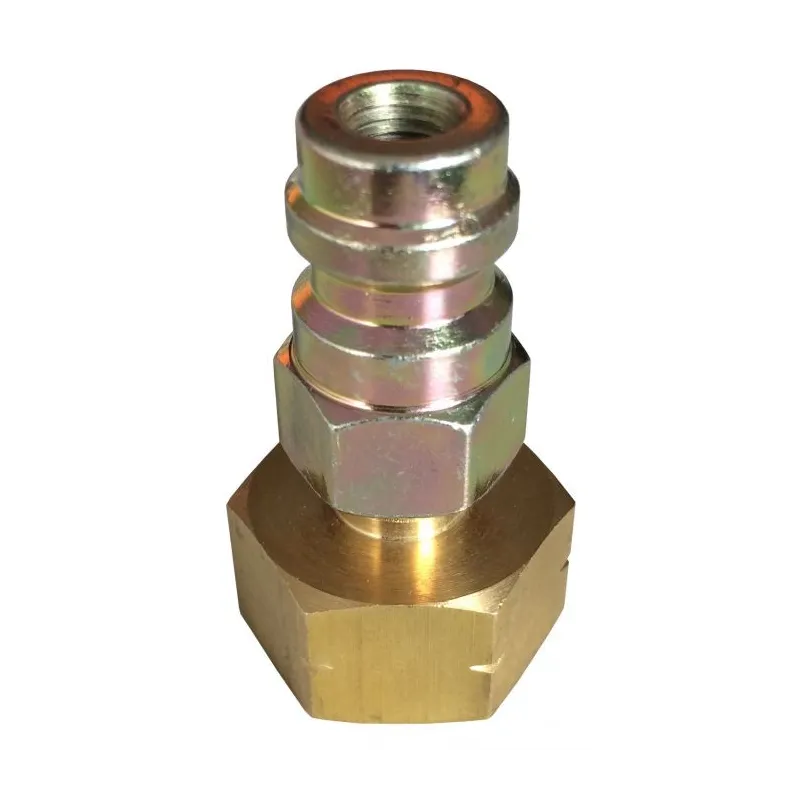 Raccord 1/4" pour bouteille de gaz climatisation+ joint + HP - Gaz R134 KSTOOLS 550.1418 | 550.1418 Raccord 1/4" pour bouteille de gaz climatisation+ joint + HP - Gaz R134 KSTOOLS 550.1418 | 550.1418