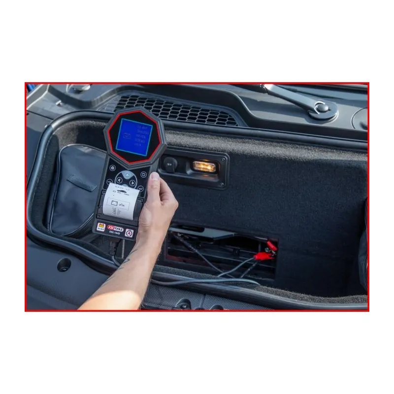 Testeur de batterie avec imprimante intégrée KSTOOLS 550.1649 | 550.1649 Testeur de batterie avec imprimante intégrée KSTOOLS 550.1649 | 550.1649