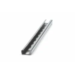 INDEX Profilés pour charges légères type "C" Rail perforé Zingué (20 x 10 x 1 x 2000 30 pièces.) GPZ201010 | GPZ201010