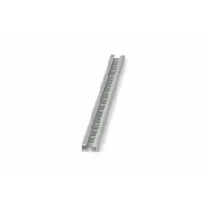 INDEX Profilés pour charges légères type "C" Rail perforé PVC (25 x 11 x 2 x 1000 30 pièces.) GPV251120 | GPV251120