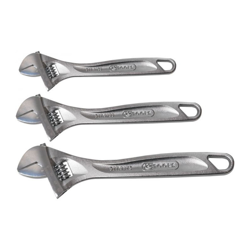 Jeu de 3 clés à molette . 10" - 12" - 15" KSTOOLS 577.0399 | 577.0399 Jeu de 3 clés à molette . 10" - 12" - 15" KSTOOLS 577.0399 | 577.0399