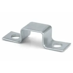 INDEX Accessoires pour profilés type "C" Patte de fixation inoxydable A2 (27 / 18 x 81 50 pièces.) PGI2718 | PGI2718