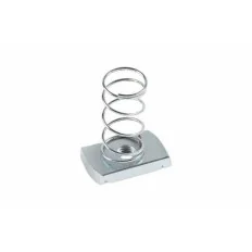 INDEX Accessoires pour profilés Indextrut Écrou guide Indextrut avec ressort (M8 100 pièces.) TUGXMU08 | TUGXMU08