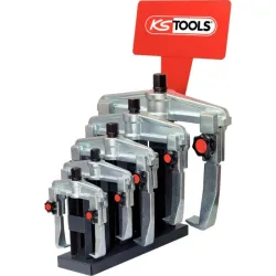 Présentoir d'extracteurs universels à 2 griffes avec blocage - 5 pcs KSTOOLS 620.1850 | 620.1850