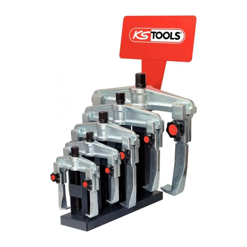 Présentoir d'extracteurs universels à 2 griffes avec blocage - 5 pcs KSTOOLS 620.1850 | 620.1850 Présentoir d'extracteurs universels à 2 griffes avec blocage - 5 pcs KSTOOLS 620.1850 | 620.1850