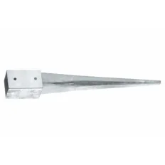 INDEX Fixation de poteaux Pied de poteau à enfoncer (71 x 71 x 750 1 pièces.) APEN71 | APEN71