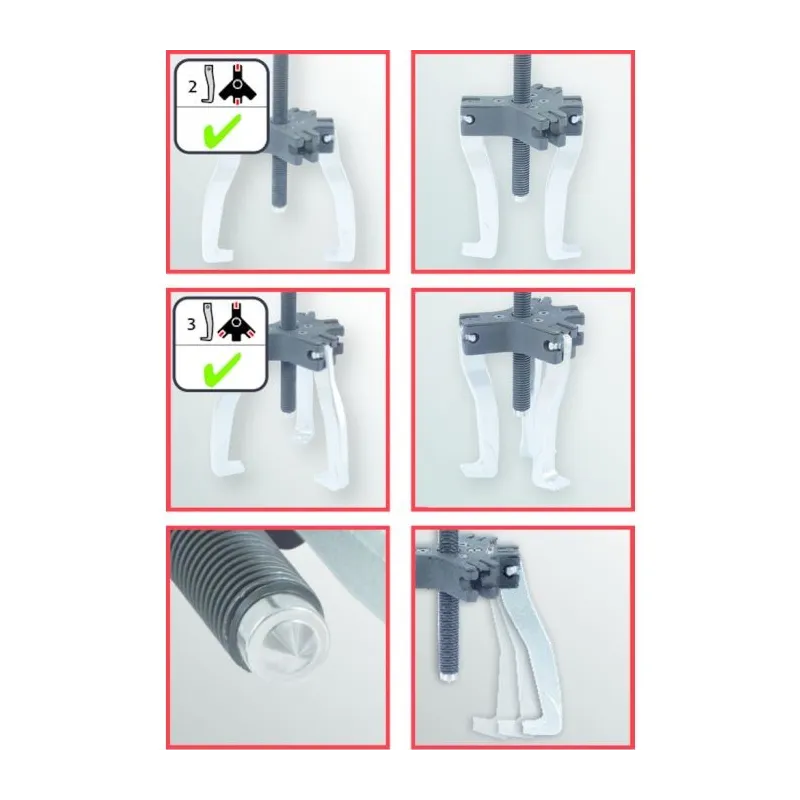Extracteur universel à 2 et 3 griffes . 2 t KSTOOLS 640.4203 | 640.4203 Extracteur universel à 2 et 3 griffes . 2 t KSTOOLS 640.4203 | 640.4203