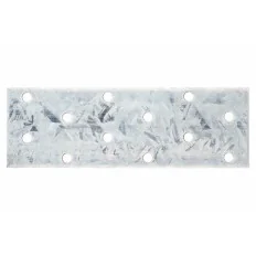 INDEX Platines pour connecteurs bois Pré-galvanisé, d'assemblage universel (120 x 40 50 pièces.) PTUN12038 | PTUN12038