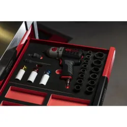 Module de douilles et clé à chocs pneumatique 1/2" . 20 pièces KSTOOLS 712.1020 | 712.1020