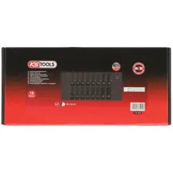 Module de douilles à chocs 1/2" . 16 pièces KSTOOLS 713.1016 | 713.1016