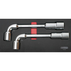 Module de clés à pipe débouchées - 6 pans . 2 pièces KSTOOLS 713.2012 | 713.2012