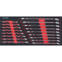 Module de clés mixtes ULTIMATE® . 17 pièces KSTOOLS 713.2017 | 713.2017