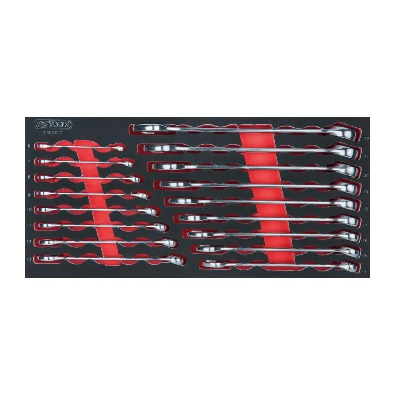Module de clés mixtes ULTIMATE® . 17 pièces KSTOOLS 713.2017 | 713.2017 Module de clés mixtes ULTIMATE® . 17 pièces KSTOOLS 713.2017 | 713.2017