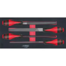 Module de limes demi-douces . 4 pièces KSTOOLS 713.3004 | 713.3004
