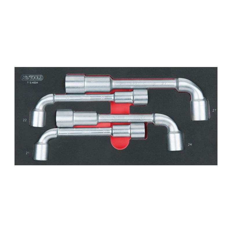 Module de clés à pipe débouchées - 6 pans . 4 pièces KSTOOLS 713.4004 | 713.4004 Module de clés à pipe débouchées - 6 pans . 4 pièces KSTOOLS 713.4004 | 713.4004