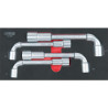 Module de clés à pipe débouchées - 6 pans . 4 pièces KSTOOLS 713.4004 | 713.4004