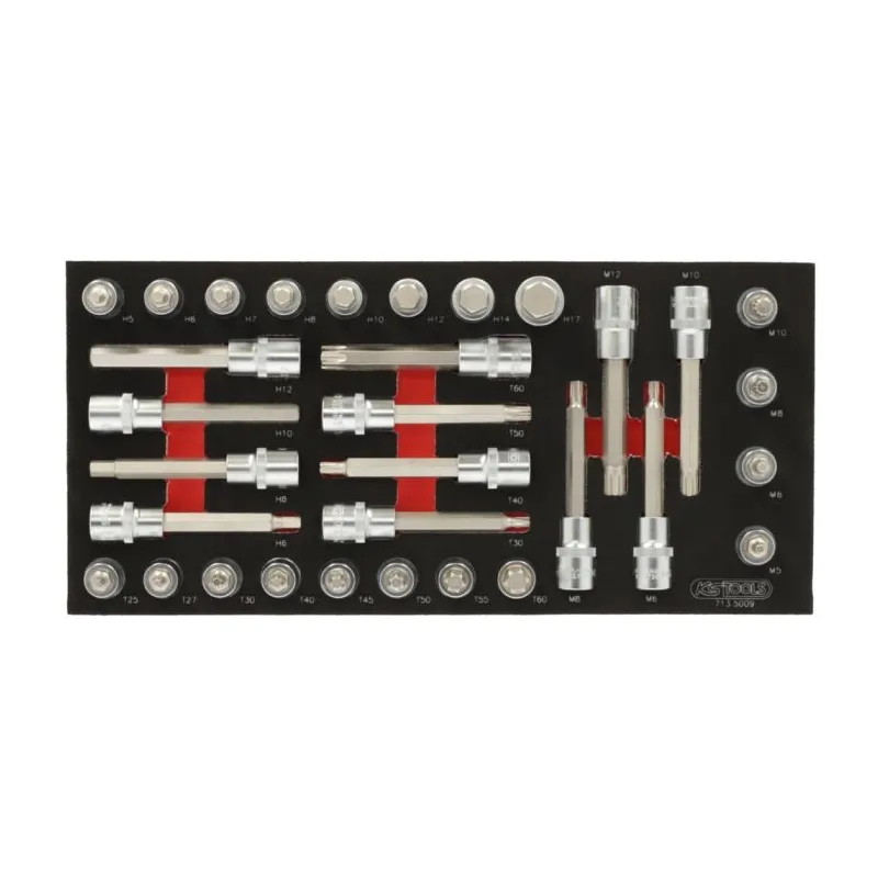Module de douilles tournevis ULTIMATE® 1/2" . 32 pièces KSTOOLS 713.5009 | 713.5009 Module de douilles tournevis ULTIMATE® 1/2" . 32 pièces KSTOOLS 713.5009 | 713.5009