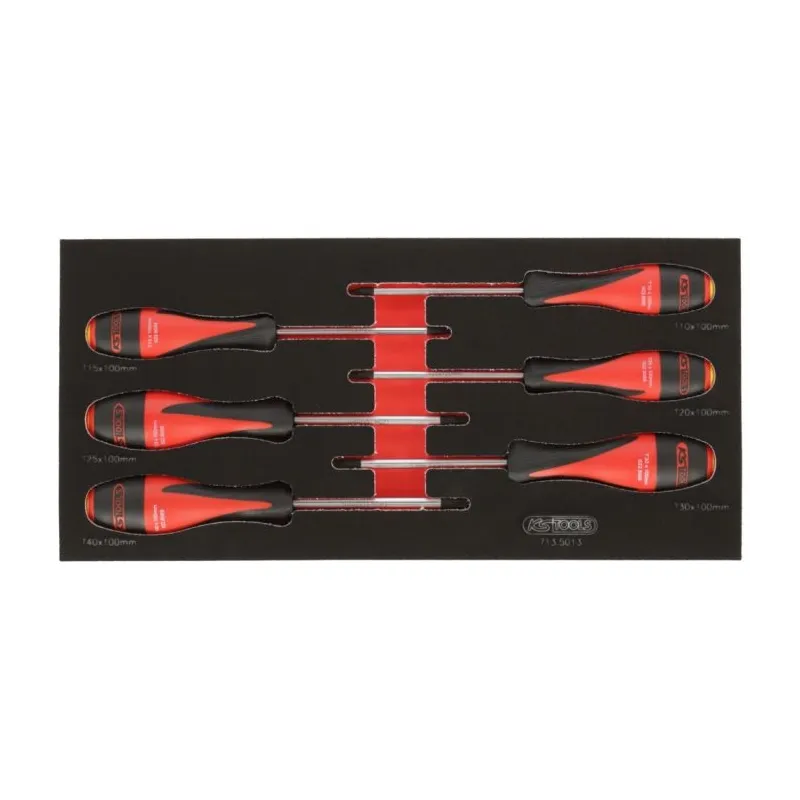 Module de tournevis ULTIMATE® TORX® . 6 pièces KSTOOLS 713.5013 | 713.5013