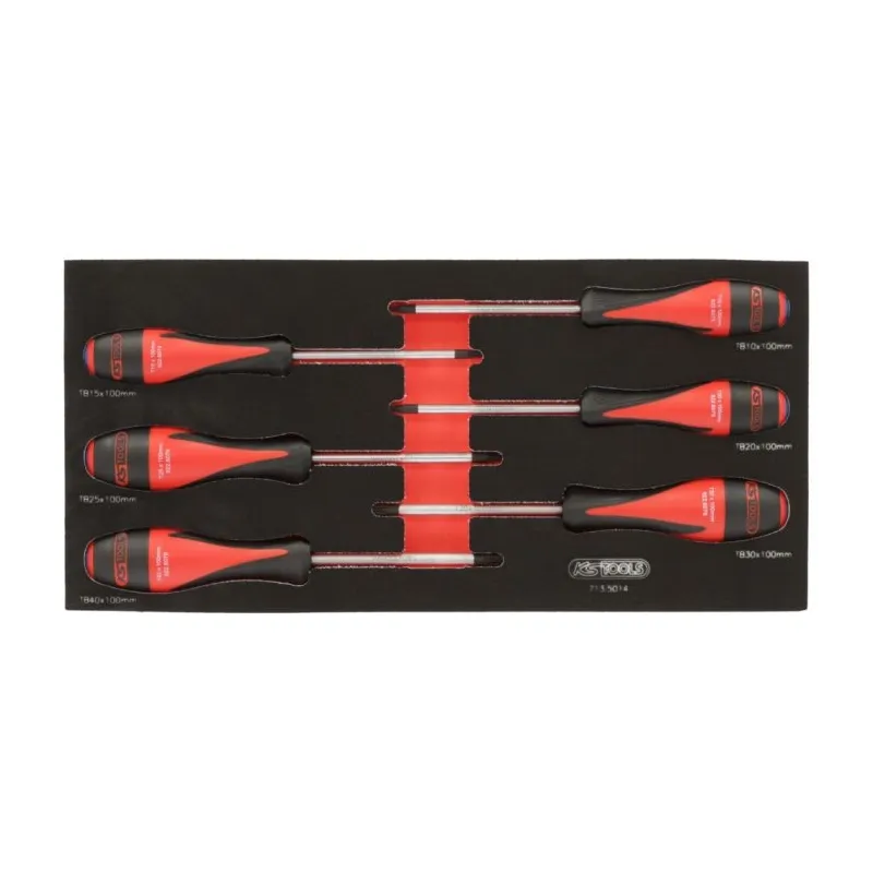 Module de tournevis ULTIMATE® TORX® percée . 6 pièces KSTOOLS 713.5014 | 713.5014 Module de tournevis ULTIMATE® TORX® percée . 6 pièces KSTOOLS 713.5014 | 713.5014