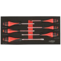 Module de tournevis ULTIMATE® Fente - POZIDRIV® . 6 pièces KSTOOLS 713.5016 | 713.5016