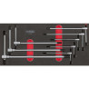 Module de clés mâles 6 pans à poignée en T . 8 pièces KSTOOLS 713.5017 | 713.5017