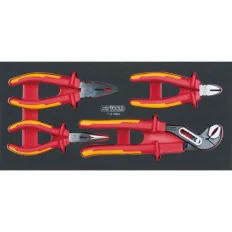 Module de 4 pinces isolées 1000V ERGOTORQUE® KSTOOLS 713.7004 | 713.7004