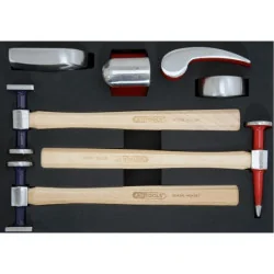 Composition d'outils pour la carrosserie . 166 pièces KSTOOLS 714.0154 | 714.0154