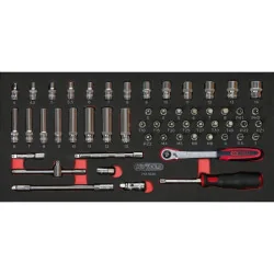 Composition d'outils pour la carrosserie . 166 pièces KSTOOLS 714.0154 | 714.0154