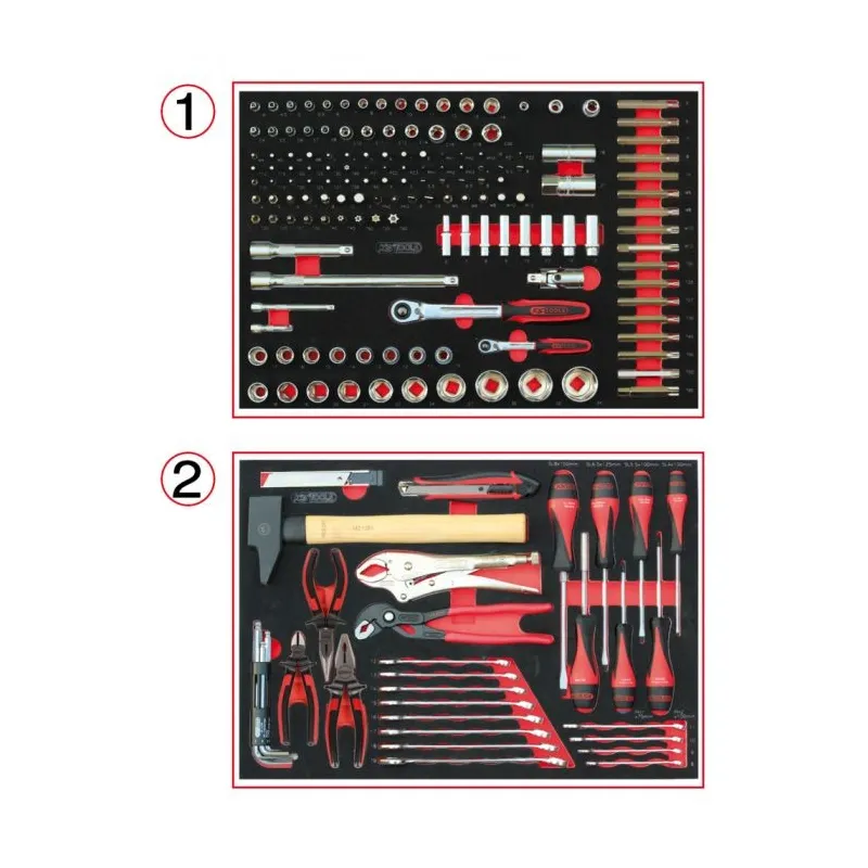 Composition d’outils pour servante 184 pièces KSTOOLS 714.0184 | 714.0184 Composition d’outils pour servante 184 pièces KSTOOLS 714.0184 | 714.0184