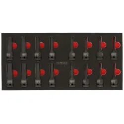 Composition d'outils de service rapide 5 tiroirs pour servante . 283 pièces KSTOOLS 714.0283 | 714.0283