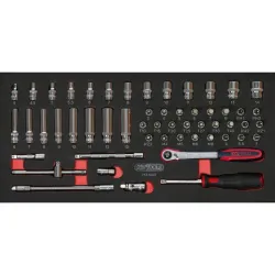 Composition d'outils de service rapide 5 tiroirs pour servante . 283 pièces KSTOOLS 714.0283 | 714.0283