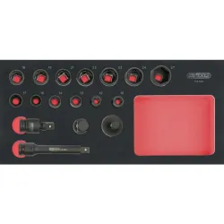 Composition d'outils de service rapide 5 tiroirs pour servante . 283 pièces KSTOOLS 714.0283 | 714.0283