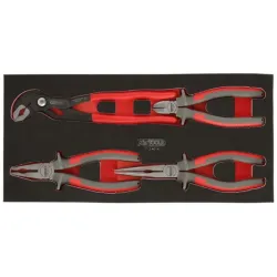 Composition d'outils de service rapide 5 tiroirs pour servante . 283 pièces KSTOOLS 714.0283 | 714.0283