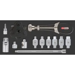 Composition d'outils de service rapide 5 tiroirs pour servante . 283 pièces KSTOOLS 714.0283 | 714.0283
