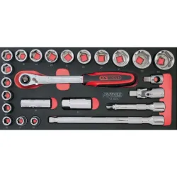 Composition d'outils 5 tiroirs pour servante . 311 pièces KSTOOLS 714.0311 | 714.0311