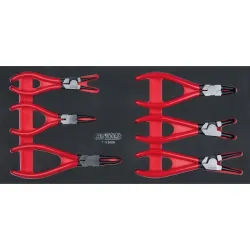Composition d'outils PL 8 tiroirs pour servante . 354 pièces KSTOOLS 714.0330 | 714.0330