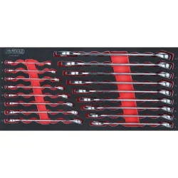 Composition d'outils 5 tiroirs pour servante . 384 pièces KSTOOLS 714.0380 | 714.0380