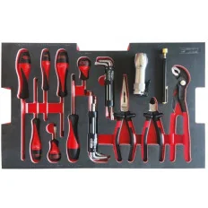 Module de vissage et pinces pour boites de transport SCM . 28 pcs KSTOOLS 716.0028 | 716.0028