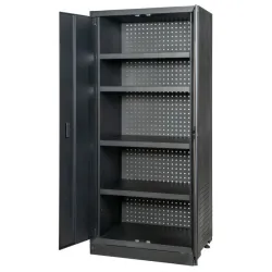 Armoire de rangement haute à 4 étagères . L. 903 x l. 518 x  H. 1950 mm KSTOOLS 810.8058 | 810.8058