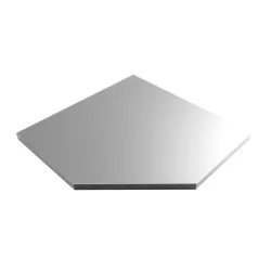Plateau inox 700 mm pour élément d'angle KSTOOLS 810.8164 | 810.8164