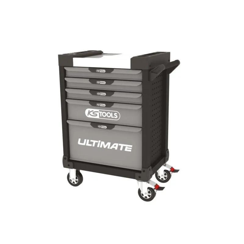 Servante ULTIMATE noire et grise . 5 tiroirs KSTOOLS 816.0005 | 816.0005 Servante ULTIMATE noire et grise . 5 tiroirs KSTOOLS 816.0005 | 816.0005