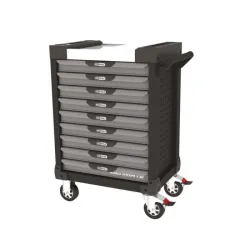 Servante ULTIMATE noire et grise . 9 tiroirs KSTOOLS 816.0009 | 816.0009