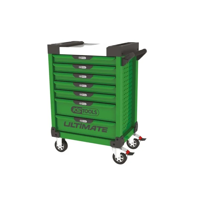 Servante ULTIMATE verte . 7 tiroirs KSTOOLS 817.0007 | 817.0007