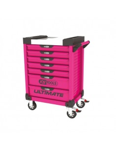 Servante ULTIMATE rose . 7 tiroirs KSTOOLS 818.0007