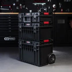 Ensemble de caisses SCM avec trolley . 3 pièces KSTOOLS 850.0380 | 850.0380