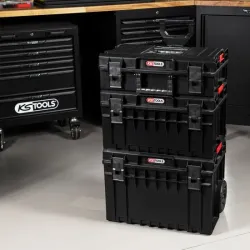 Ensemble de caisses SCM avec trolley . 3 pièces KSTOOLS 850.0380 | 850.0380