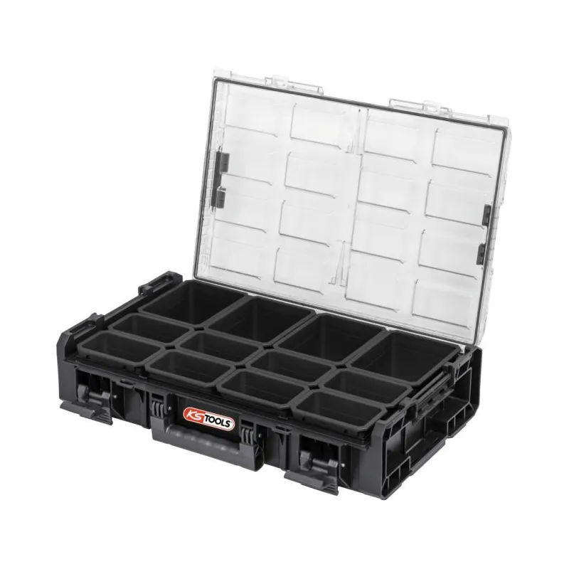 Mallette organiseur SCM XL à 12 compartiments amovibles KSTOOLS 850.0384 | 850.0384 Mallette organiseur SCM XL à 12 compartiments amovibles KSTOOLS 850.0384 | 850.0384