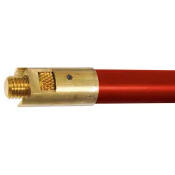 Canne de débouchage de canalisation ABL raccord laiton autobloquant . L.1000 mm KSTOOLS 900.6020 | 900.6020